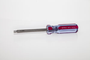 Hex Screwdriver 6 MM X 3.5" Titanium