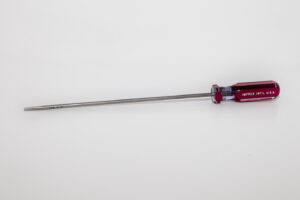 Screwdriver 1/8" X 6" Titanium